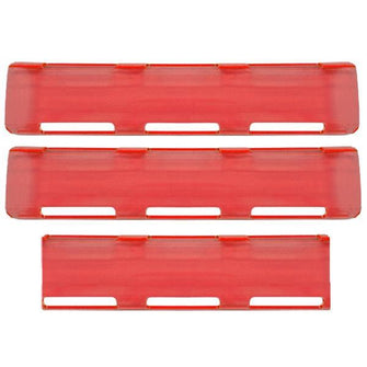 Paquete de cubiertas para barra de luces LED de una sola fila de 24" de color rojo, n.º de pieza 02-062