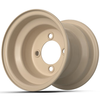 8" GTW Beige Steel Wheel (Centered)