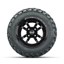 GTW Storm Trooper Black 10 in Wheels with 20x10.00-10 Rogue All Terrain Tires  Full Set