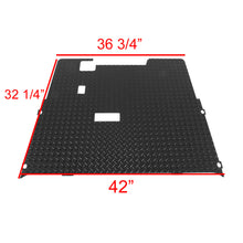 GTW E-Z-GO TXT Replacement Diamond Plated Floormat