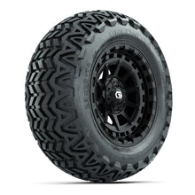 GTW Barricade Gloss Black 14 in Wheels with 23x10-14 Predator All-Terrain Tires  Full Set