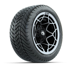 GTW® Nexus Gloss Black 12 in Wheels with 215/35-12 Mamba Street Tires – Full Set