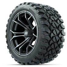 GTW Spyder Matte Grey 14 in Wheels with 23x10-14 GTW Nomad All-Terrain Tires  Full Set