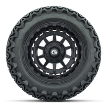 GTW Barricade Gloss Black 14 in Wheels with 23x10-14 Predator All-Terrain Tires  Full Set