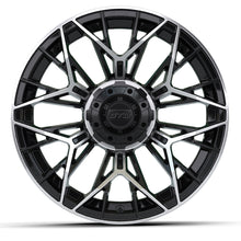 15" GTW Stellar Black with Machined Accents Wheel