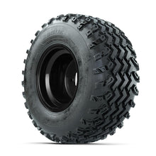 GTW Steel Matte Black 3:5 Offset 10 in Wheels with 22x11.00-10 Rogue All Terrain Tires – Full Set