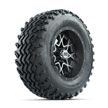 GTW Vortex Machined/Matte Grey 12 in Wheels with 23x10.00-12 Rogue All Terrain Tires  Full Set