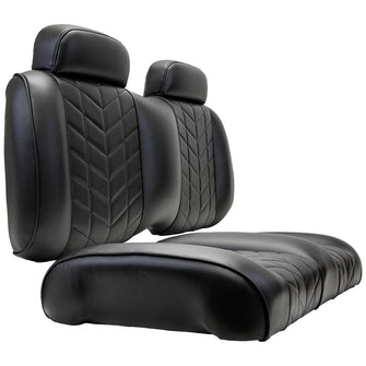 ​MadJax Aviator Yamaha Drive/Drive2 & ICON Black Front Seat Cushions