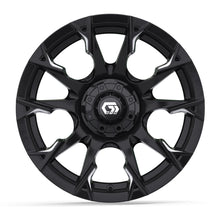 15″ GTW® Diablo Gloss Black with Machined Accents Wheel