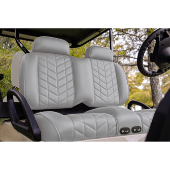 MadJax Aviator EZGO TXT/RXV & MadJax XSeries Graphite Front Seat Cushions with Thermaflex