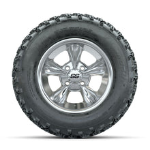 GTW Godfather Chrome 12 in Wheels with 23x10.00-12 Rogue All Terrain Tires  Full Set