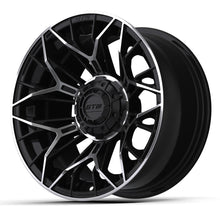 14″ GTW® Stellar Black with Machined Accents Wheel