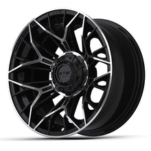 14" GTW Stellar Black with Machined Accents Wheel