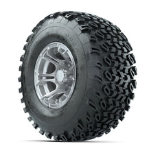 GTW Spyder Silver Brush 10 in Wheels with 22x11-10 Duro Desert All Terrain Tires  Full Set