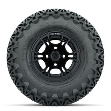 GTW Spyder Matte Black 10 in Wheels with 22x11-10 Predator All Terrain Tires – Full Set