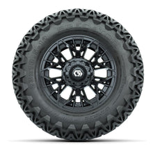 Set of (4) 12 in GTW® Stellar Black Wheels with 23x10.5-12 Predator All-Terrain Tires