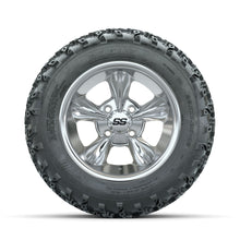 GTW Godfather Chrome 12 in Wheels with 22x11.00-12 Rogue All Terrain Tires  Full Set