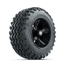 GTW Godfather Black 12 in Wheels with 22x11.00-12 Rogue All Terrain Tires  Full Set