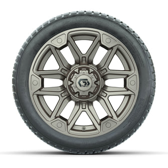 GTW Graffiti Satin Bronze 14 in Wheels with 205/30-14 Fusion Street Tires  Full Set