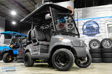 2024 EPIC E40 NonLifted Golf Cart Charcoal PN# TBD-BLACK-E40 -  EPIC Carts at LakesideBuggies.com