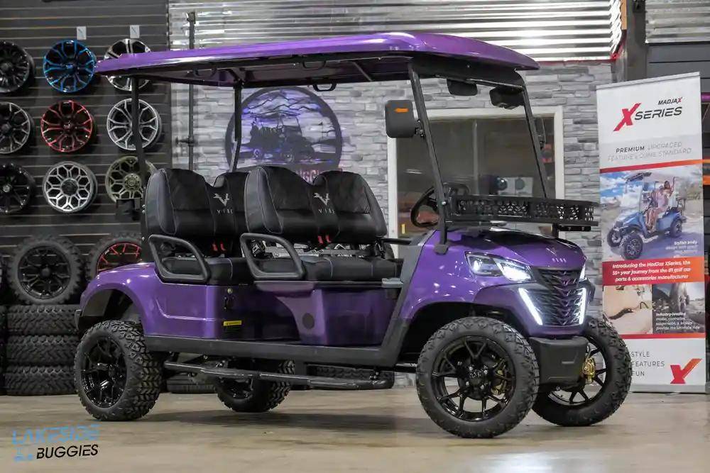 2025 VIBE EV - EV4F Passion Purple 4 Forward Passenger Street Legal ...