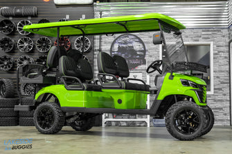 2025 VIBE EV - EV6  Sublime Green 6 Passenger Street Legal Golf Cart