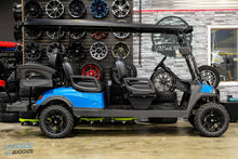 2024 Kodiak Apex Beachy Blue  6 Passenger MidLift Golf Cart PN# 7V3KTC1D4PG000725 -  Kodiak EV at LakesideBuggies.com