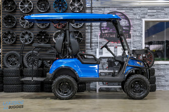 2024  EPIC Carts  E40L  Blue  Lead Acid  4 Passenger PN# HP230500046 -  EPIC Carts at LakesideBuggies.com