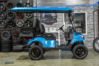 2025 VIBE EV - EV4  Ocean Breeze Blue 4 Passenger Street Legal Golf Cart