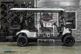 2025 VIBE EV - EV6  Blade Silver 6 Passenger Street Legal Golf Cart