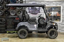 2024 EPIC E40L Charcoal  Lifted 4 Passenger Golf Cart PN# -  EPIC Carts at LakesideBuggies.com