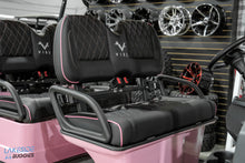 2025 VIBE EV - EV4F  Awareness Pink 4 Forward Passenger Street Legal Golf Cart