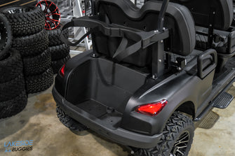 2025 VIBE EV - FLEX 4F  Matte Black Special Edition 4 Forward Passenger Street Legal Golf Cart