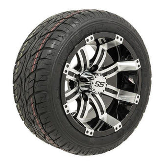 Lakeside Buggies Set of (4) 12 inch GTW® Tempest Wheels on Lo-Pro Street Tires- A19-220 GTW Tire & Wheel Combos