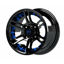 Lakeside Buggies MadJax® Blue Wheel Inserts for 10x7 Mirage Wheel- 19-071-BLU MadJax Wheel Accessories