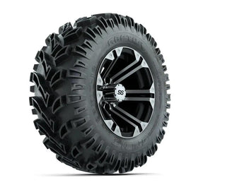 12” GTW Specter Black and Machined Wheels with 23” Raptor Mud Tires – Set of 4 GTW Parts and Accessories