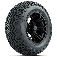 Set of (4) 14 in GTW Spyder Wheels with 23x10-14 GTW Predator All-Terrain Tires Lakeside Buggies Parts and Accessories