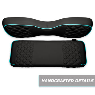 Lakeside Buggies MODZ® RC Custom Rear Seat Covers - Black Base - Choose Pattern and Accent Colors- MODZ RC2 - BLACK Modz NEED TO SORT