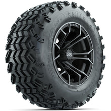 Set of (4) 12 in GTW Spyder Wheels with 23x10-12 Sahara Classic All-Terrain Tires Lakeside Buggies Parts and Accessories