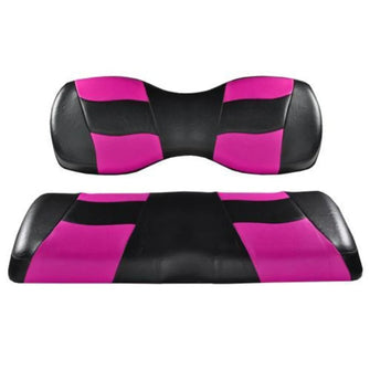 Lakeside Buggies Madjax Deluxe Riptide Black/Pink Two-Tone Genesis 250/300 Seat Cushions- 10-174P MadJax Seat kits