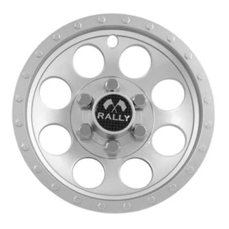 10&Prime; Silver Metallic Rally Wheel Cover PN# 6096-SM Lakeside Buggies Direct 