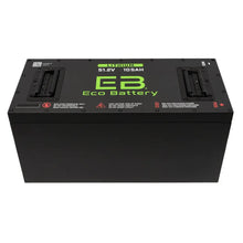 Eco Lithium Battery Complete Bundle for EZGO Freedom (RXV w/ Metal Battery Rack) 51V 105Ah - Skinny Eco Battery Parts and Accessories