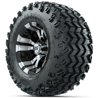 Set of (4) 10 in GTW Vampire Wheels with 20x10-10 Sahara Classic All Terrain Tires Lakeside Buggies Parts and Accessories