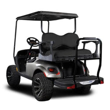 Lakeside Buggies MadJax® Genesis 300 with Deluxe Black Aluminum Rear Flip Seat - EZGO TXT- 01-043-202D MadJax Seat kits