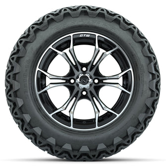 Set of (4) 14 in GTW Spyder Wheels with 23x10-14 GTW Predator All-Terrain Tires Lakeside Buggies Parts and Accessories