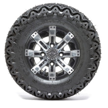 Lakeside Buggies 10” GTW Tempest Black and Machined Wheels with 20” Predator A/T Tires – Set of 4- A19-330 GTW Tire & Wheel Combos