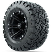 Set of (4) 12 in GTW Specter Wheels with 22x10-12 GTW Timberwolf All-Terrain Tires Lakeside Buggies Parts and Accessories