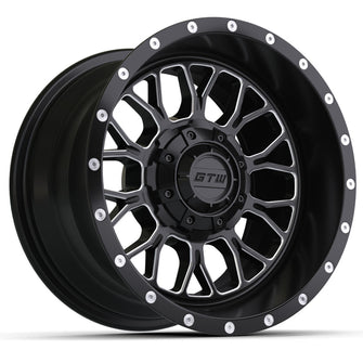 12” GTW Helix Black & Machined Wheel PN# 19-342