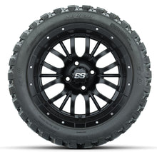 Set of (4) 14 in GTW Diesel Wheels with 23x10-14 GTW Nomad All-Terrain Tires Lakeside Buggies Parts and Accessories