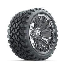 Set of (4) 15 in GTW® Stellar Chrome Wheels with 23x10-R15 Nomad All-Terrain Tires Lakeside Buggies Parts and Accessories